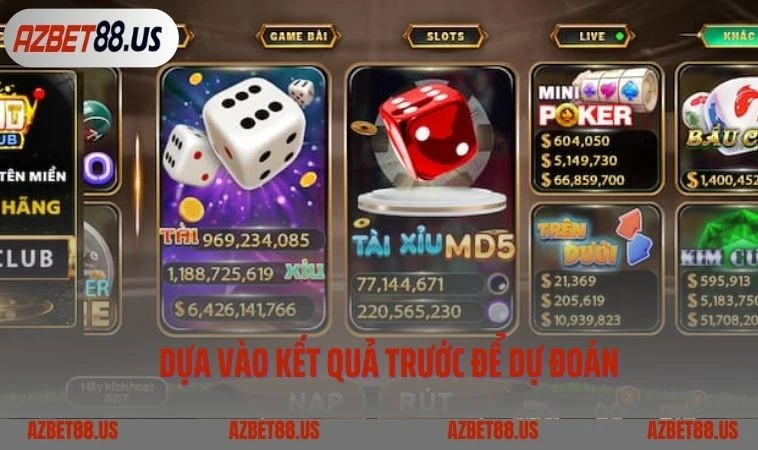 Dựa vào kết quả trước để dự đoán  