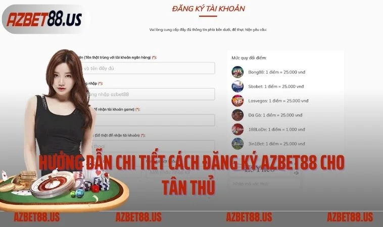 Hướng dẫn chi tiết cách đăng ký AZBET88 cho tân thủ  