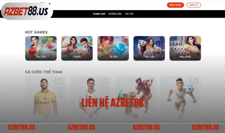 Một số lưu ý khi thực hiện liên hệ AZBET88